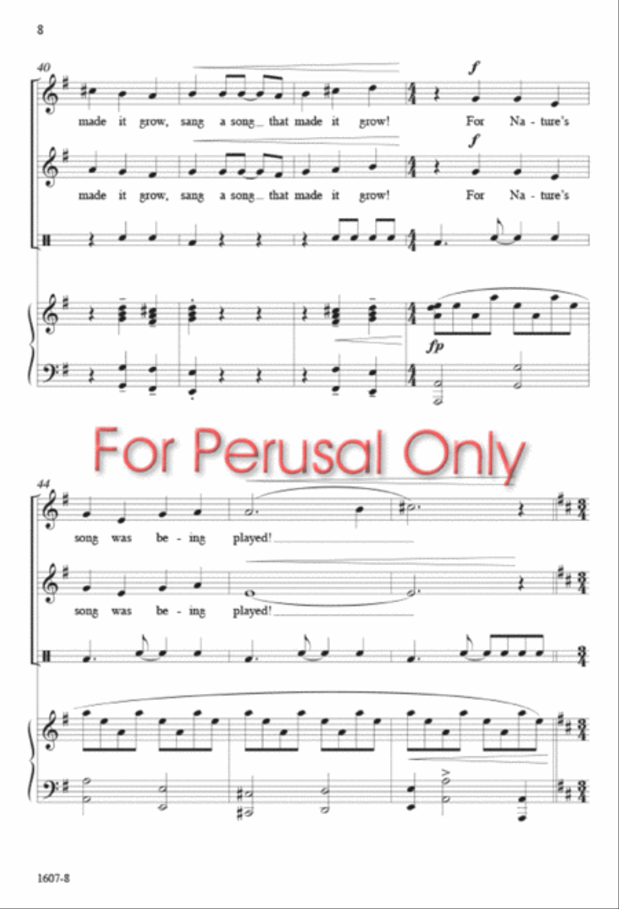 The Seedling - SA Octavo SA scores gallery preview page 7