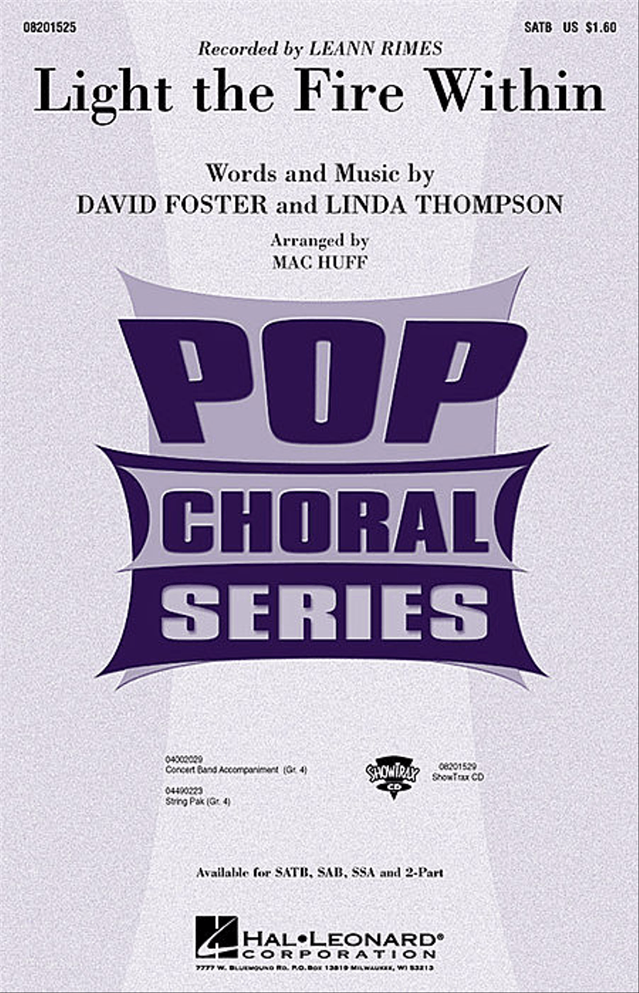 Light the Fire Within Choir scores gallery preview page 1
