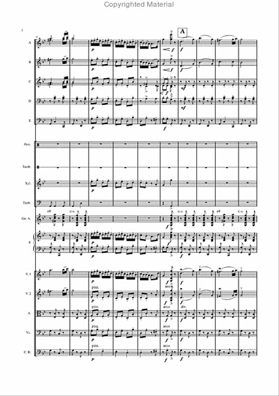 Danse hongroise n°5 Danse hongroise n°5 Orchestra scores gallery preview page 3