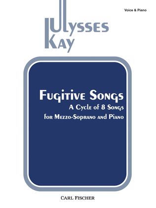 Book cover for Fugitive Songs