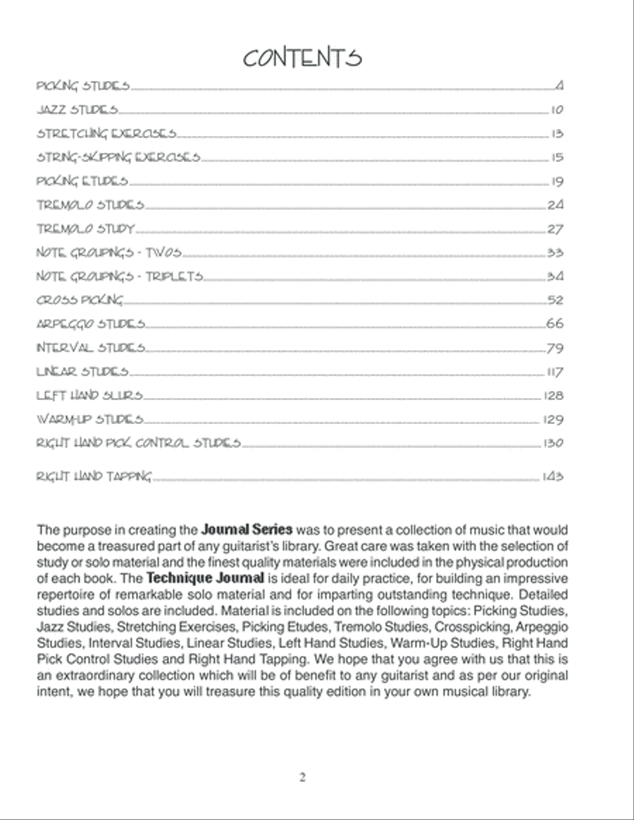 Guitar Journals - Technique Guitar scores gallery preview page 8