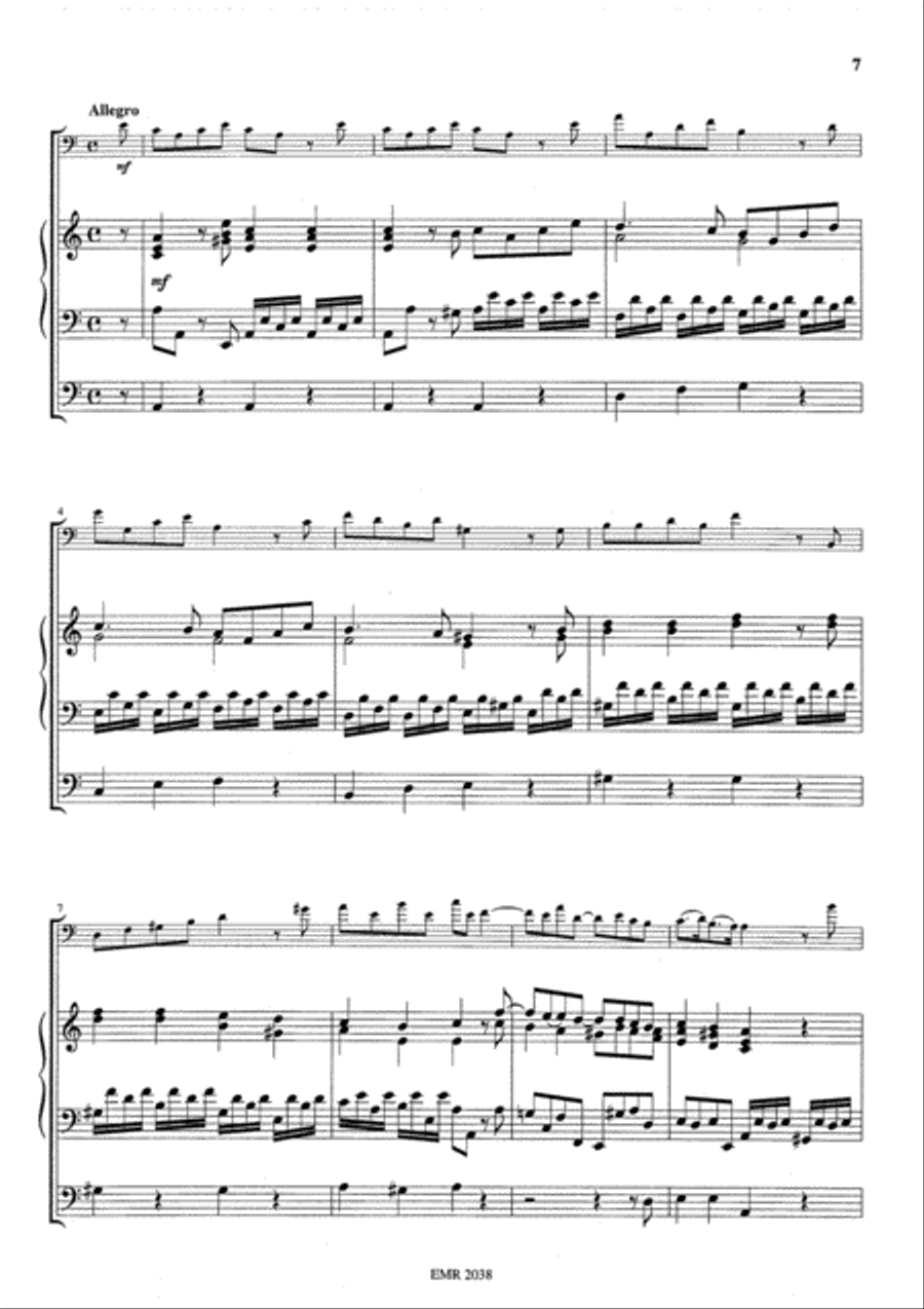Sonata in G Minor Trombone scores gallery preview page 14