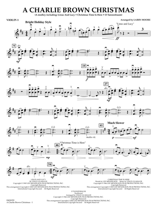 A Charlie Brown Christmas - Violin 1