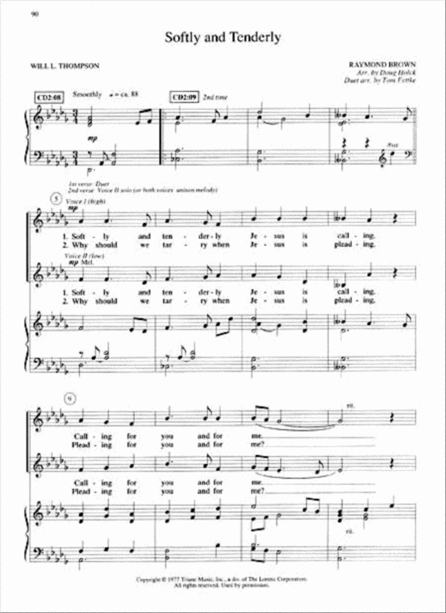The Sunday Worship Duet Book High Voice scores gallery preview page 2
