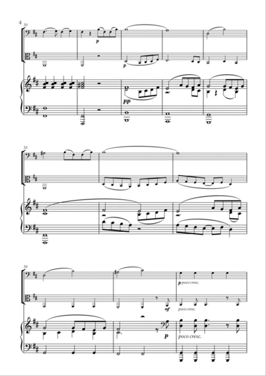 Mary, Did You Know? String Duet scores gallery preview page 4
