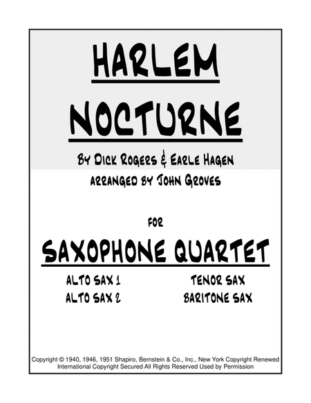 Harlem Nocturne image number null