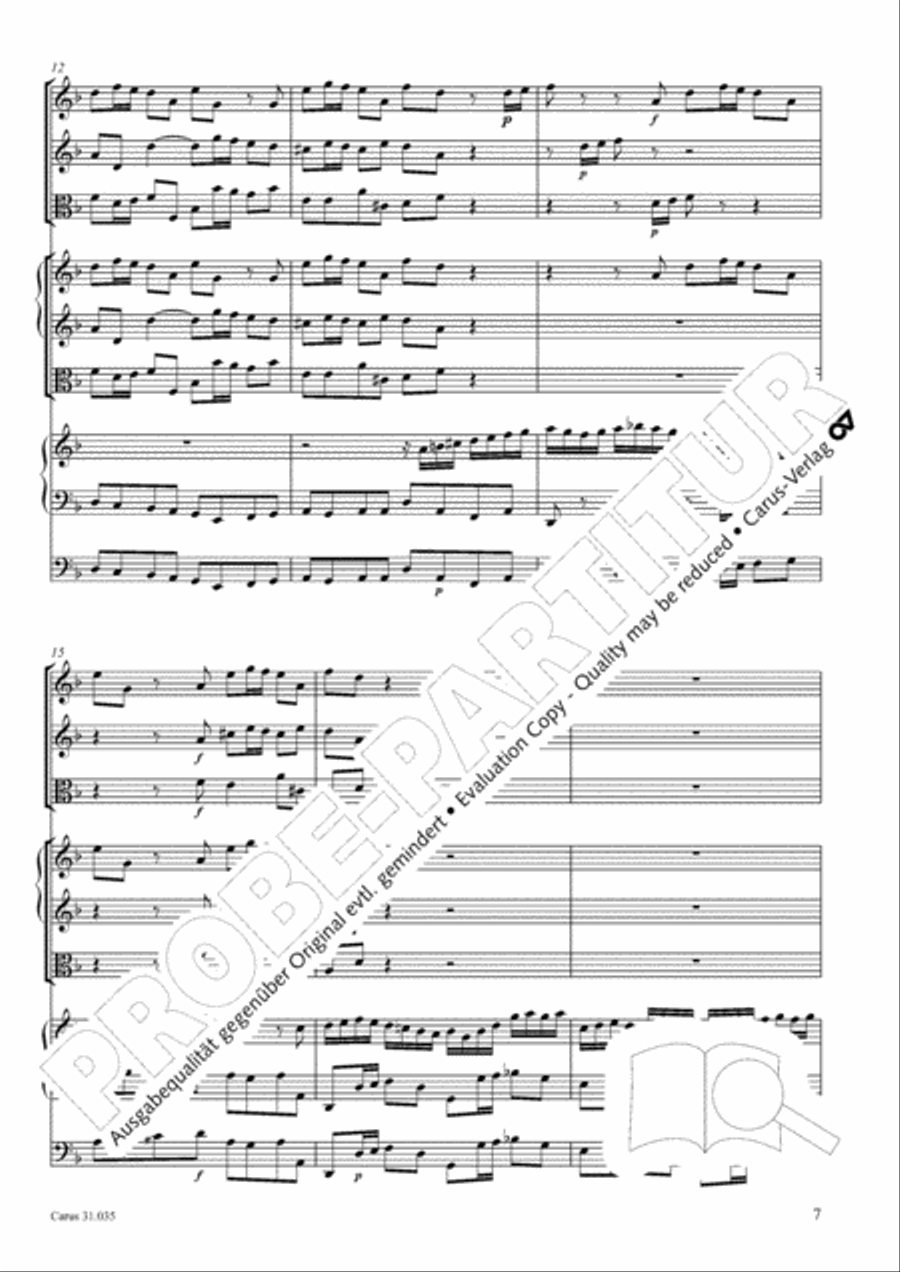 Soul and spirit are astounded (Geist und Seele wird verwirret) English Horn scores gallery preview page 8