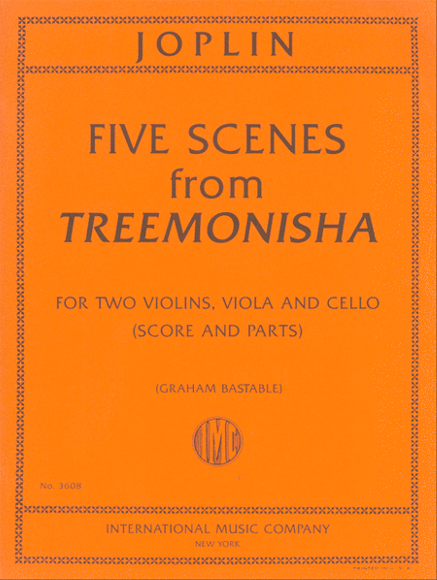 Five Scenes From Treemonisha String Quartet scores gallery preview page 1