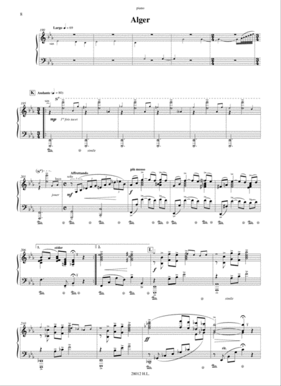 Memorias (Triptico) Memorias (Triptico) Saxophone scores gallery preview page 9