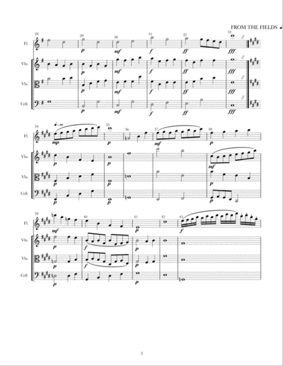 SALINAS VALLEY SUITE SALINAS VALLEY SUITE Small Ensemble scores gallery preview page 3