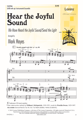Book cover for Hear the Joyful Sound