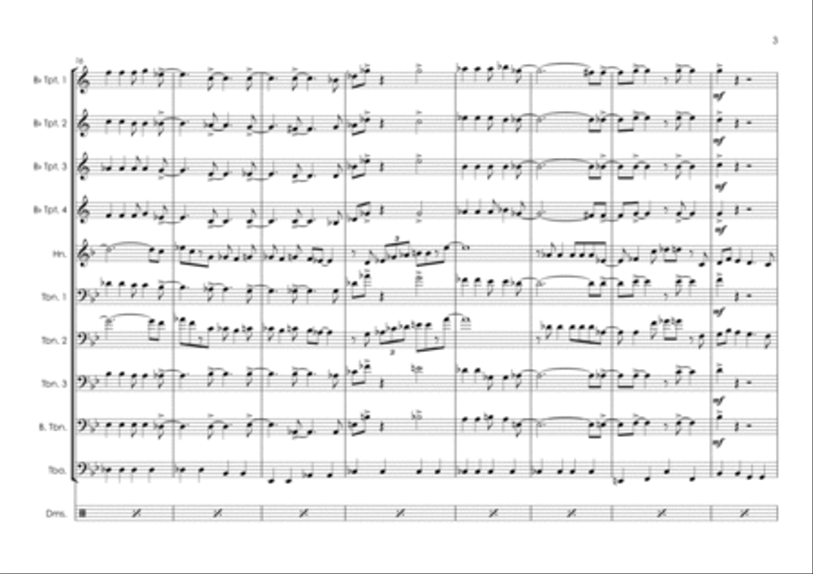 Opus One Horn scores gallery preview page 5