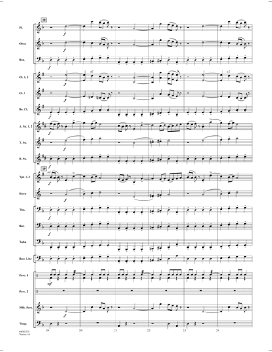 Vortex - Full Score Vortex - Full Score Score scores gallery preview page 6
