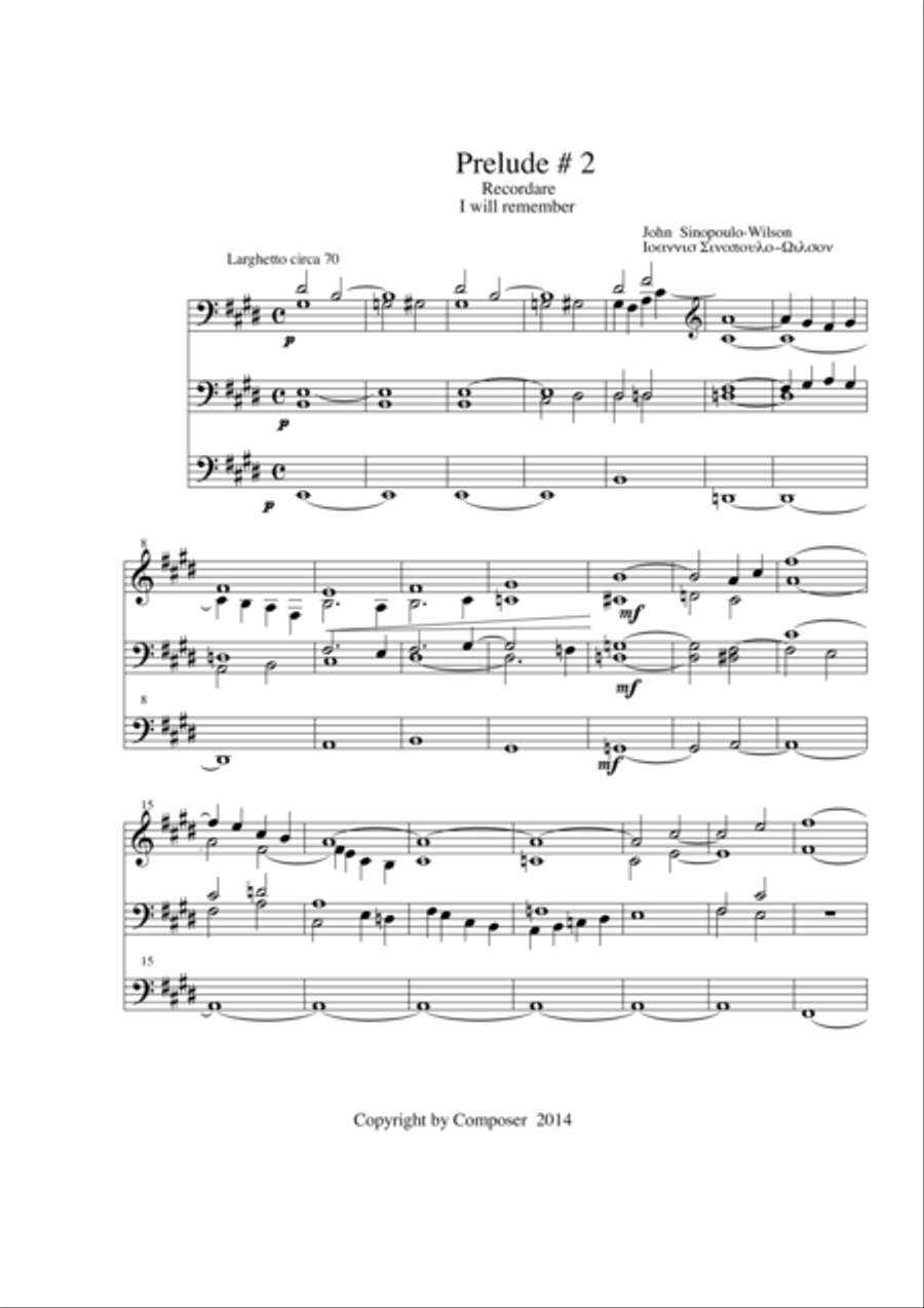 7 Preludes for Organ 7 Preludes for Organ Organ Solo scores gallery preview page 6