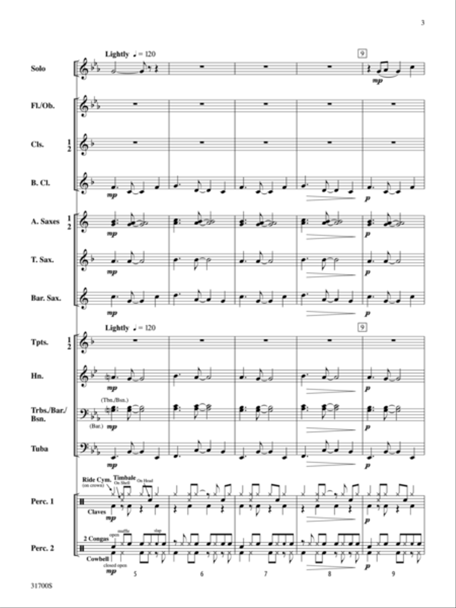 (Do You Want) Salsa with That? Concert Band scores gallery preview page 3
