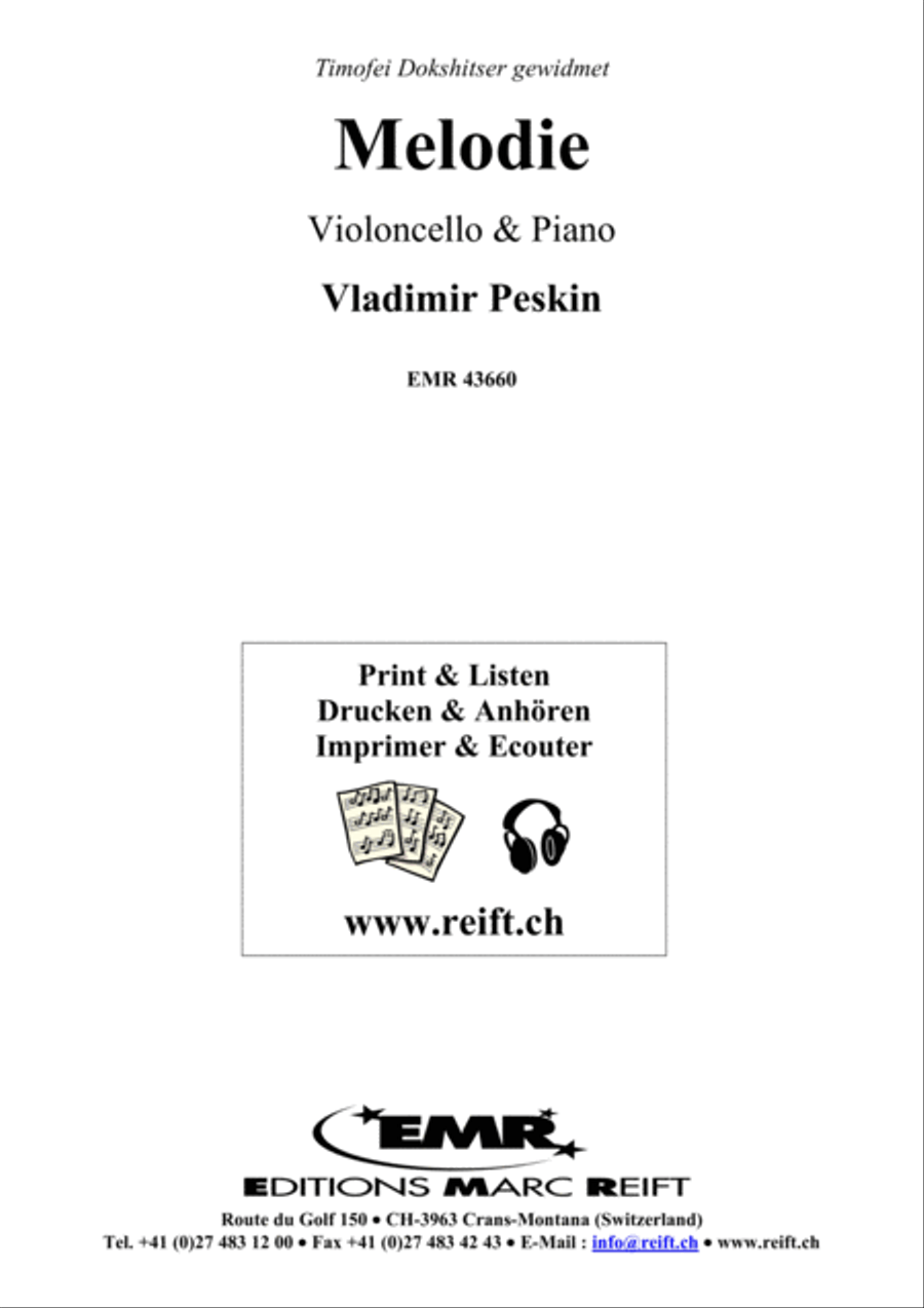 Melodie Piano Accompaniment scores gallery preview page 2