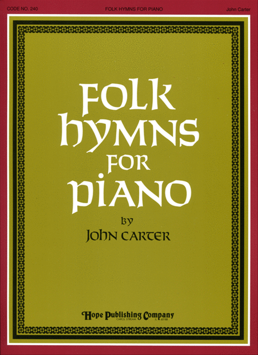 Folk Hymns for Piano