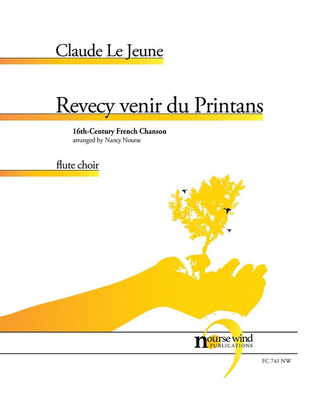 Revecy Venir du Printans for Flute Choir