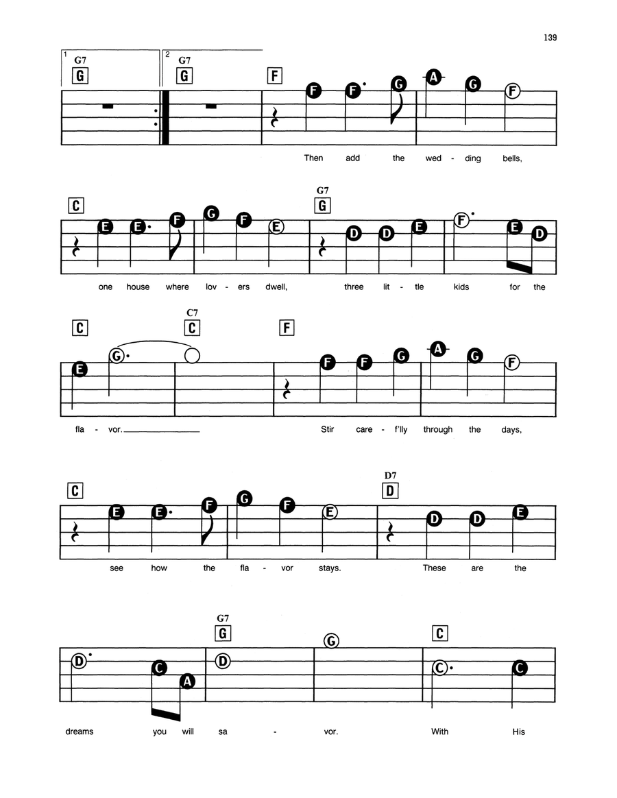 Memories Are Made Of This Electronic Keyboard scores gallery preview page 2