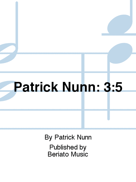 Patrick Nunn: 3:5