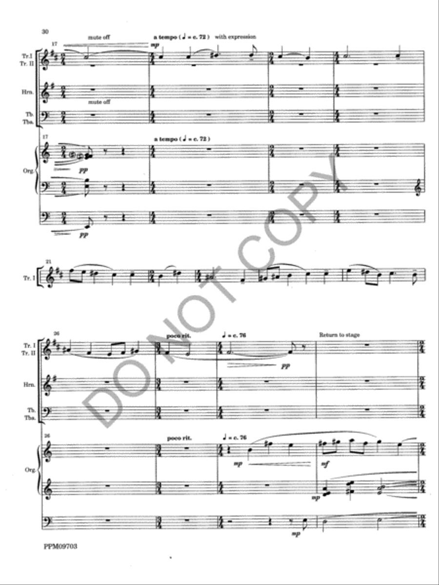 Triptych Triptych Choir scores gallery preview page 33