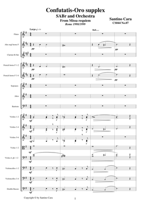 Confutatis - Oro supplex - Sequences no.7 of the Missa Requiem CS044
