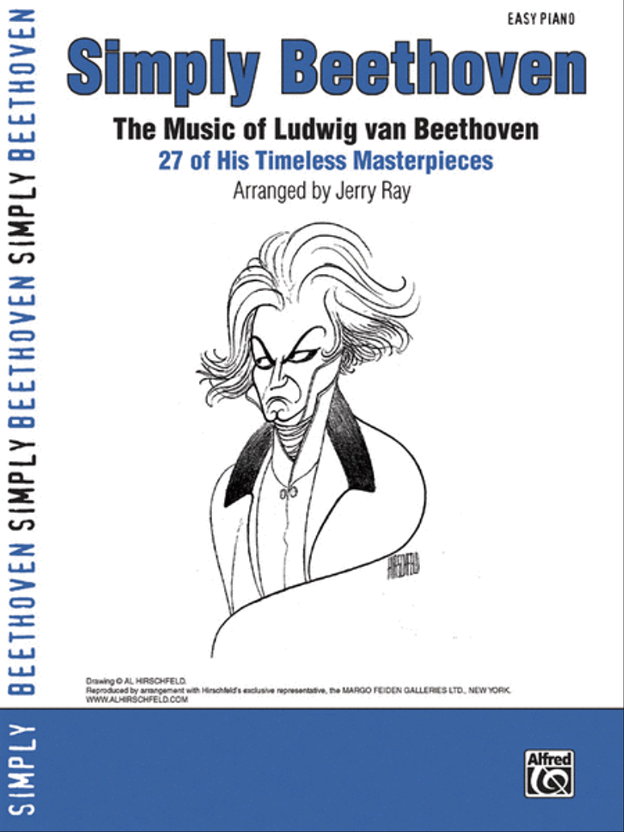 Simply Beethoven Easy Piano scores gallery preview page 1