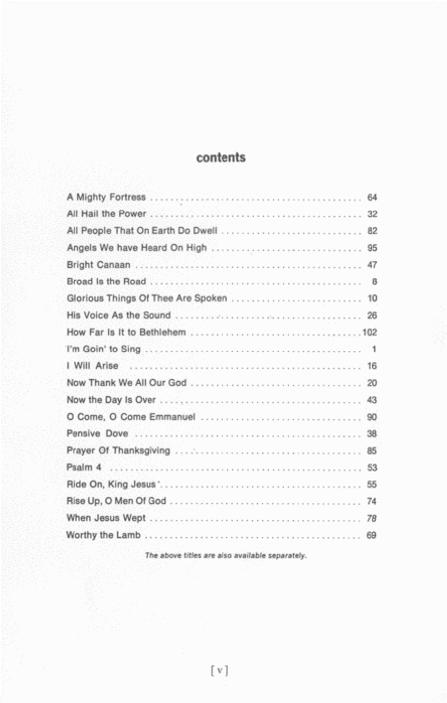 Hymns and Carols Hymns and Carols Choir scores gallery preview page 2