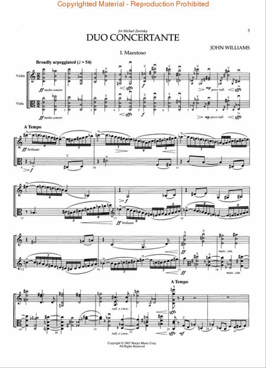 Duo Concertante Viola scores gallery preview page 2