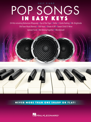 Book cover for Pop Songs – In Easy Keys