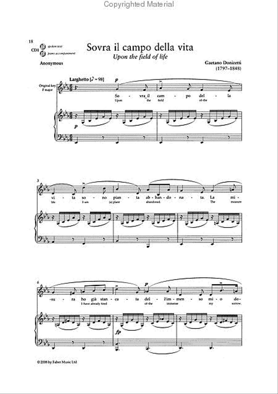 The Language of Song: Advanced (Low Voice) Low Voice scores gallery preview page 3