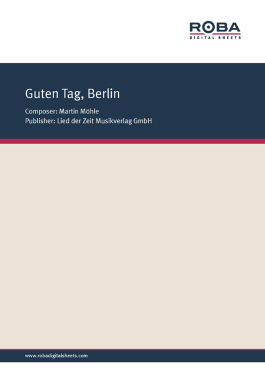 Guten Tag, Berlin Voice scores gallery preview page 1