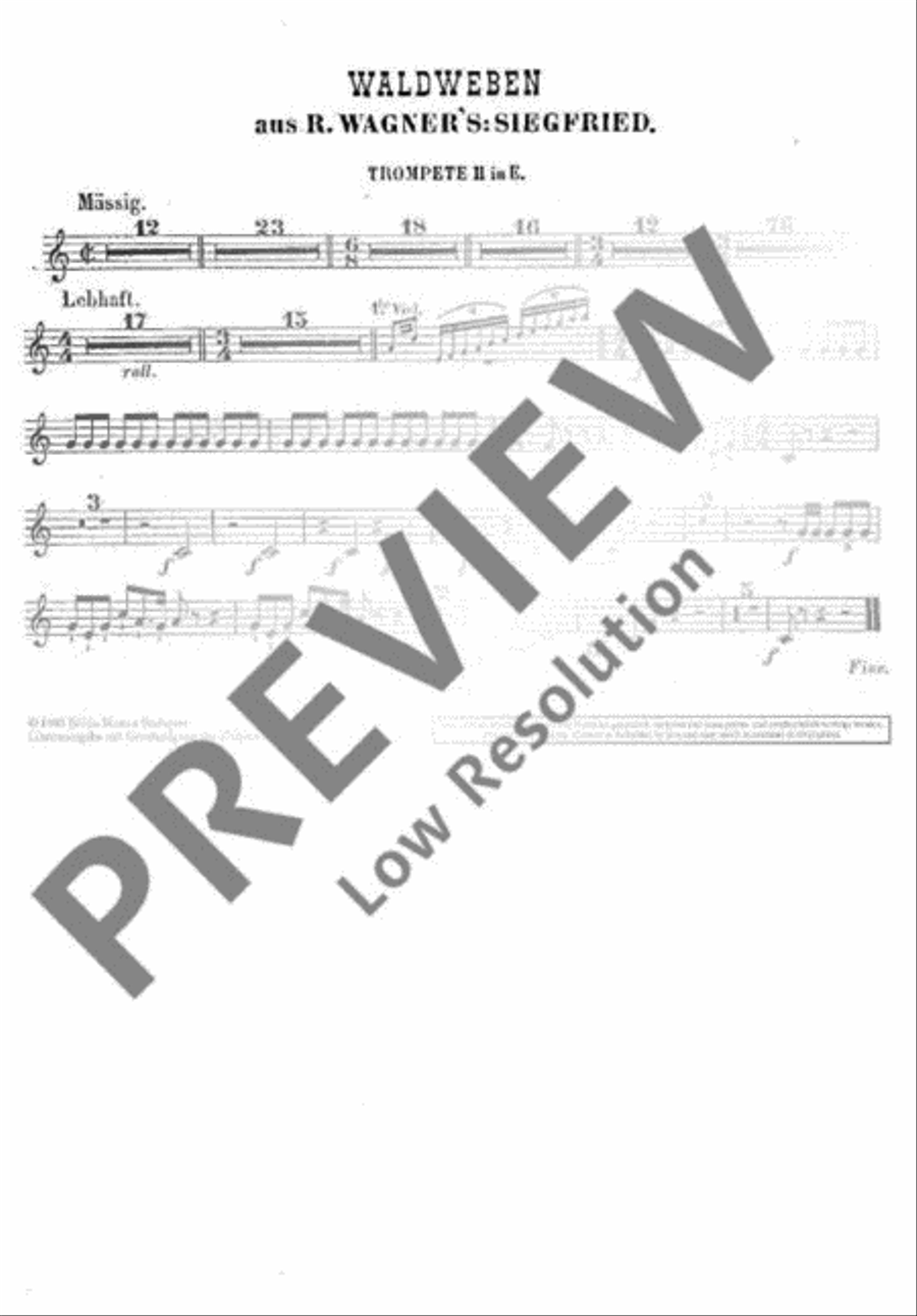 Siegfried Orchestra scores gallery preview page 19