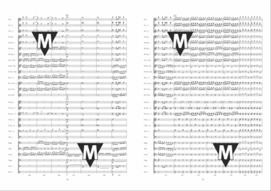 Il Barbiere di Siviglia Concert Band scores gallery preview page 20