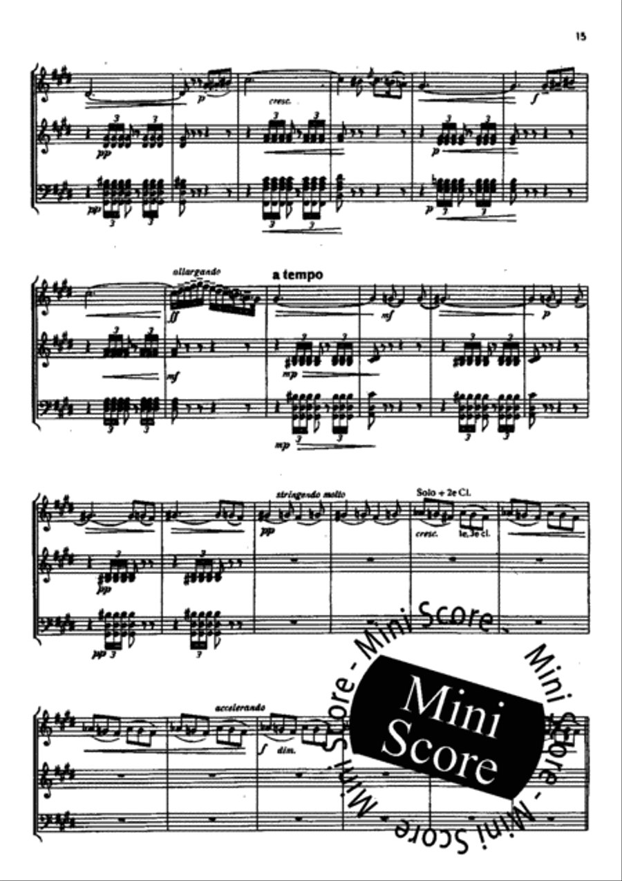 Capriccio Italien Capriccio Italien Concert Band scores gallery preview page 18