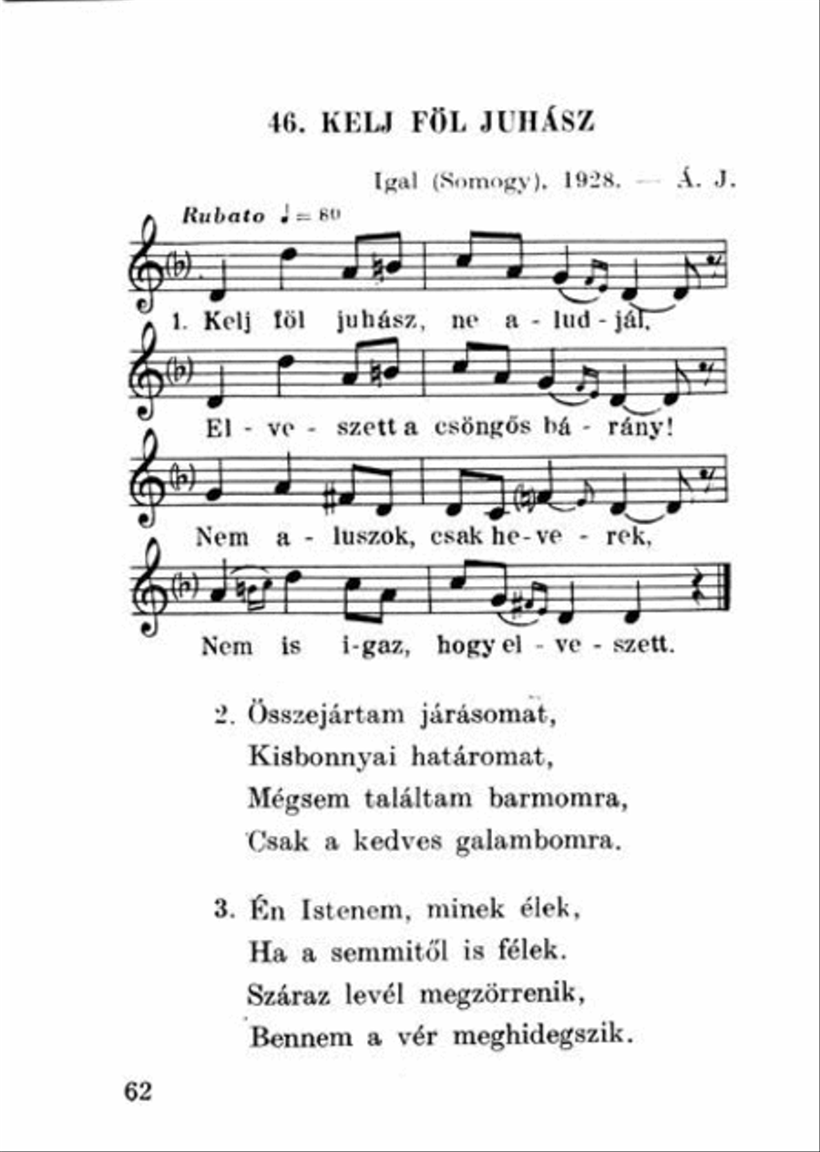 Tulipaln - 95 ungarische Volkslieder Voice scores gallery preview page 2