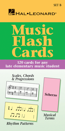 Book cover for Music Flash Cards – Set B