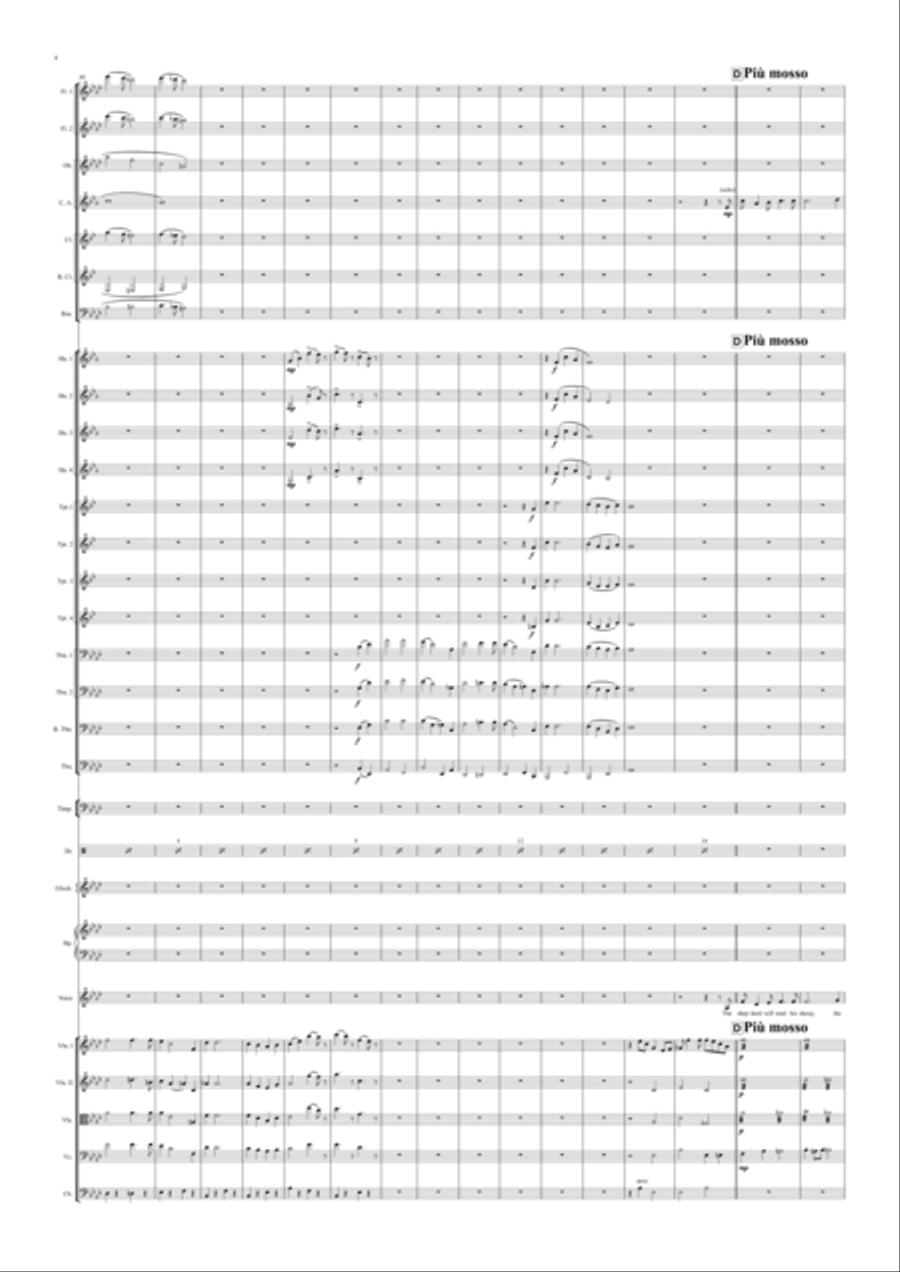(there'll Be Bluebirds Over) The White Cliffs Of Dover Full Orchestra scores gallery preview page 4