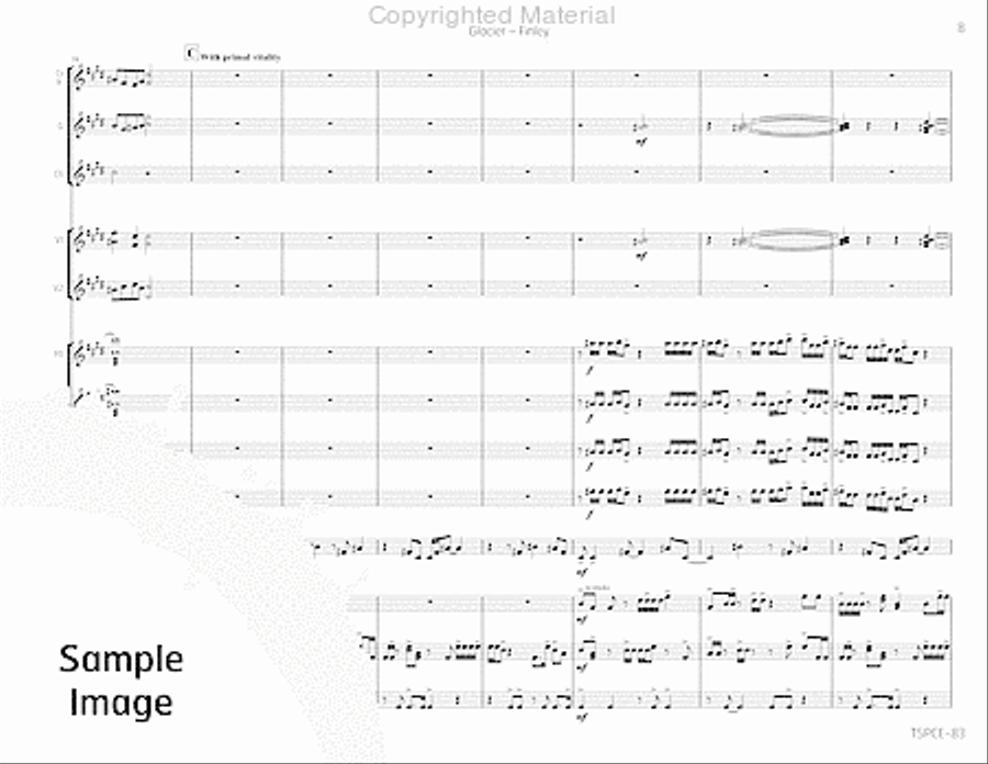 Glacier Percussion Ensemble scores gallery preview page 12