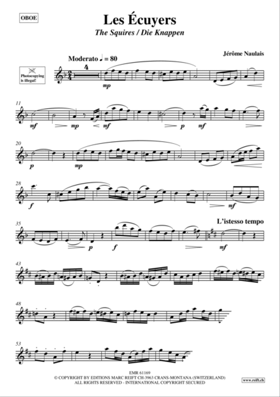 Les Ecuyers Piano Accompaniment scores gallery preview page 4