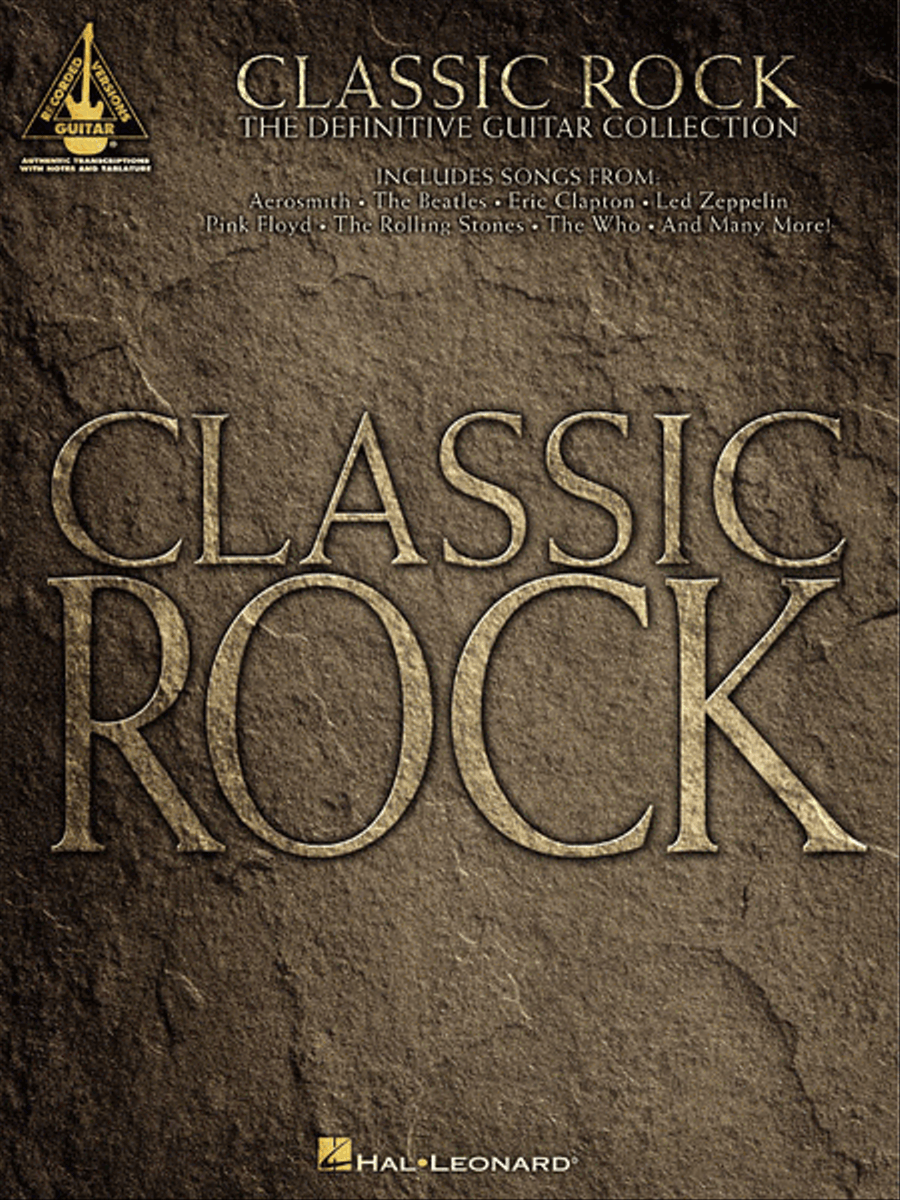Classic Rock Guitar Tablature scores gallery preview page 1