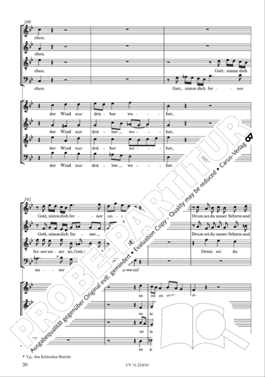 The complete motets (without Bc) Choir scores gallery preview page 27