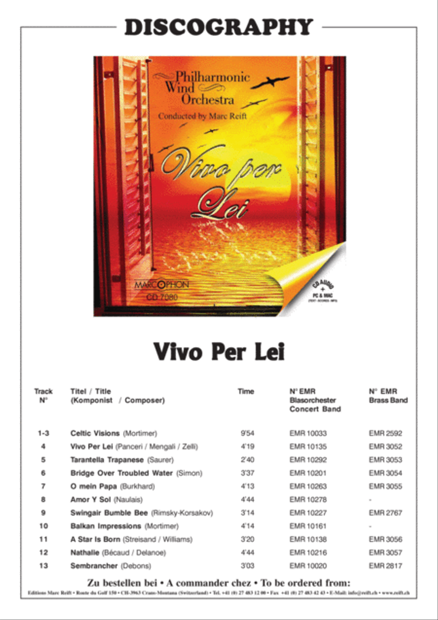 Tarantella Trapanese Concert Band scores gallery preview page 3