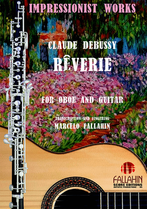 Book cover for RÊVERIE - CLAUDE DEBUSSY - FOR OBOE AND GUITAR