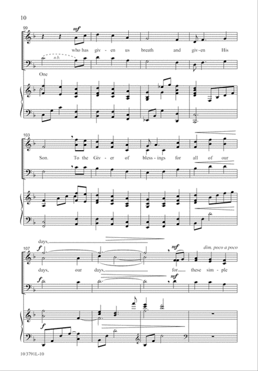 Simple Praise 3-Part scores gallery preview page 11