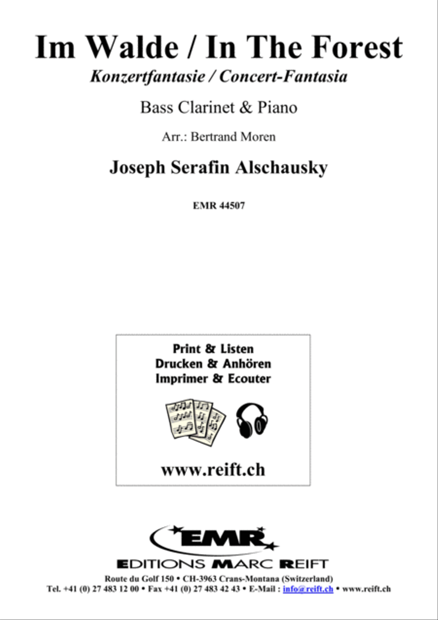 Im Walde / In The Forest Bass Clarinet scores gallery preview page 2
