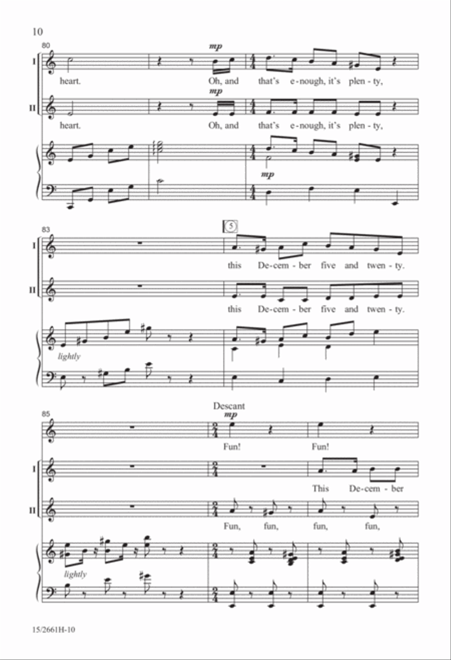 Fun, Fun, Fun! Fun, Fun, Fun! 2-Part scores gallery preview page 11