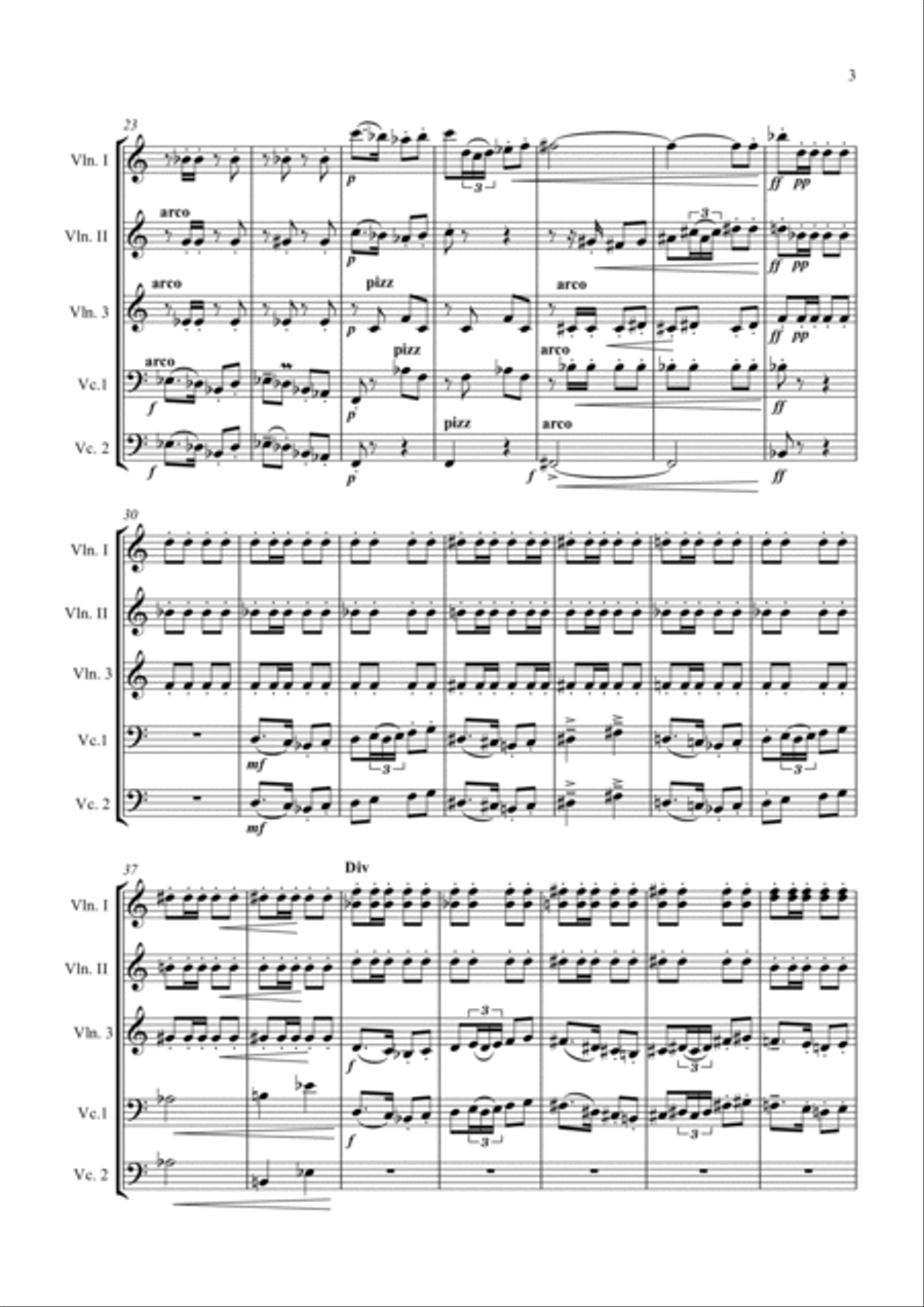 Sea Shanty Dance, for String Orchestra (School Arrangement)