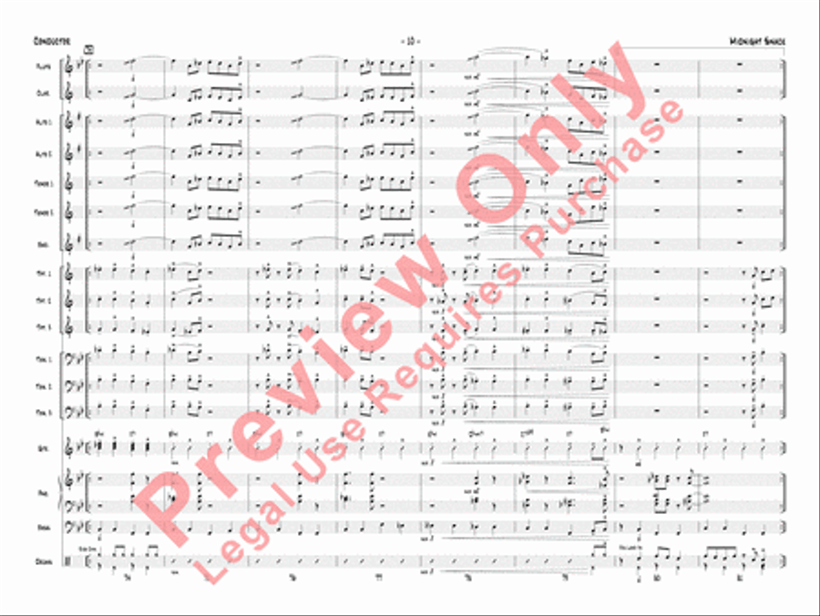 Midnight Snack Midnight Snack Jazz Ensemble scores gallery preview page 13