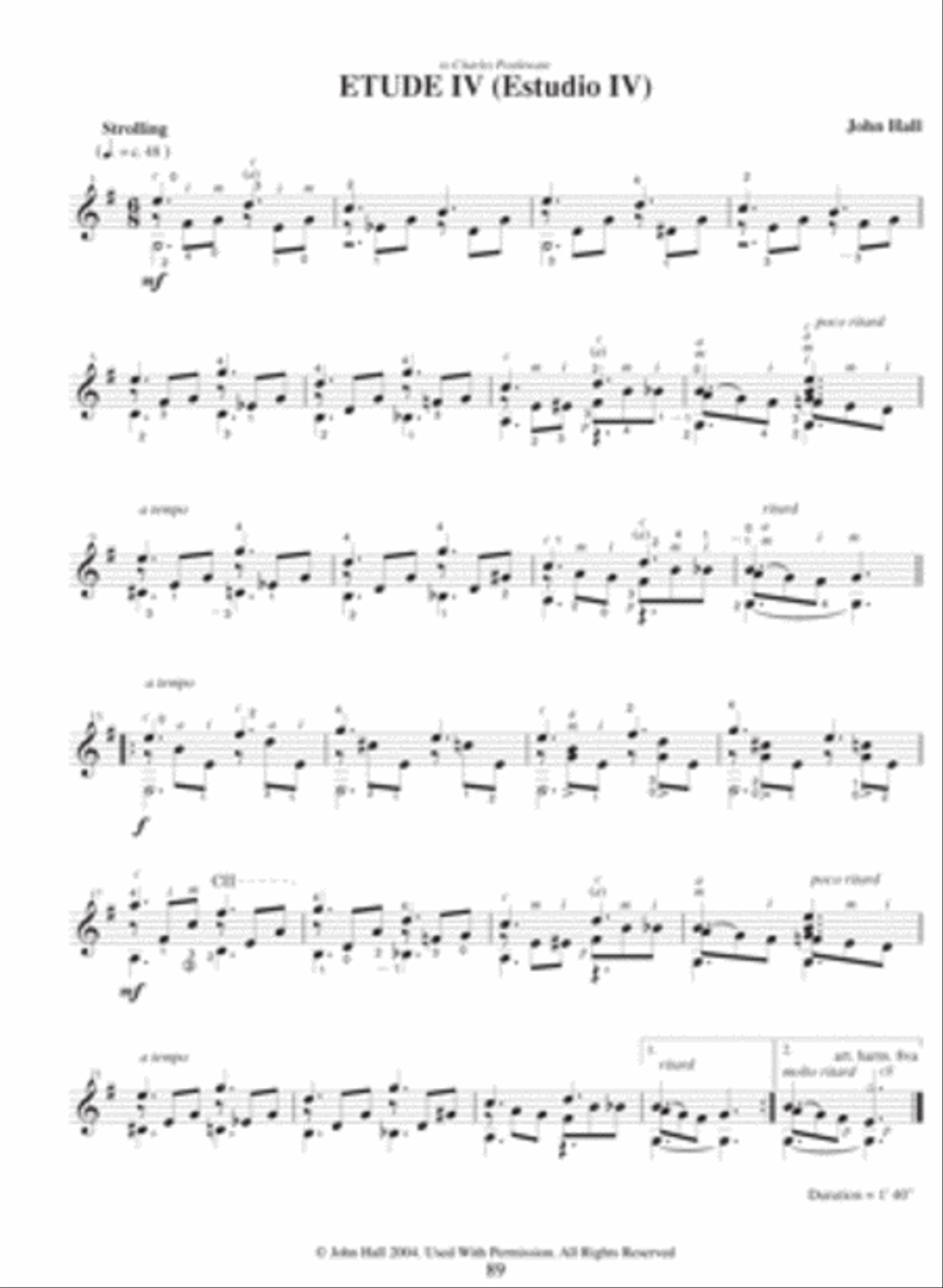 Contemporary Anthology of Solo Guitar Music Acoustic Guitar scores gallery preview page 5